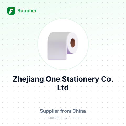 Zhejiang One Stationery Co., Ltd – summary card, no photo uploaded yet