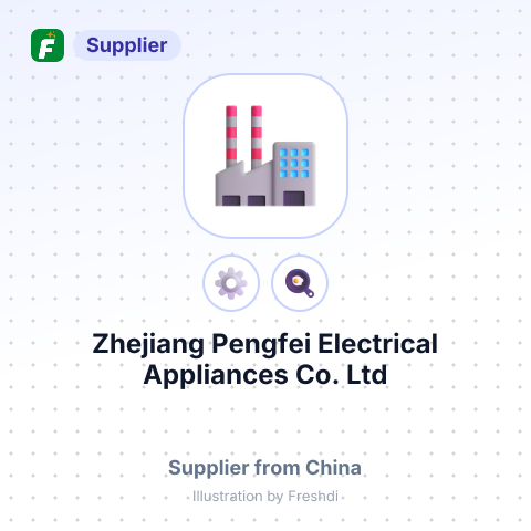 Zhejiang Pengfei Electrical Appliances Co., Ltd – summary card, no photo uploaded yet
