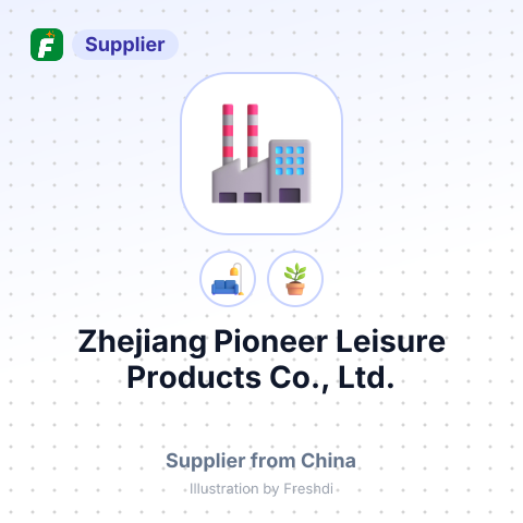 Zhejiang Pioneer Leisure Products Co., Ltd. – summary card, no photo uploaded yet