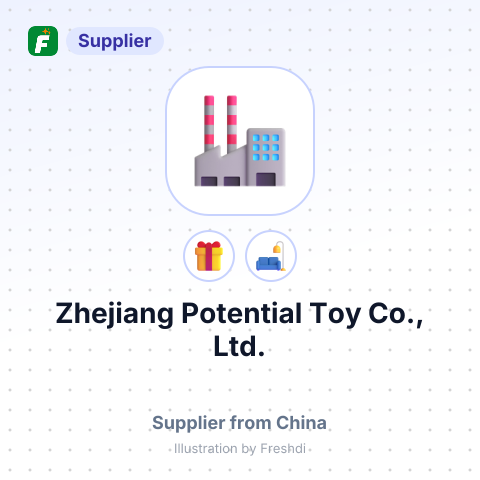 Zhejiang Potential Toy Co., Ltd. – summary card, no photo uploaded yet