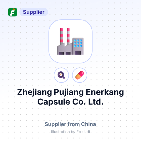 Zhejiang Pujiang Enerkang Capsule Co., Ltd. – summary card, no photo uploaded yet