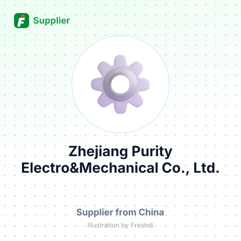 Zhejiang Purity Electro&Mechanical Co., Ltd. – summary card, no photo uploaded yet