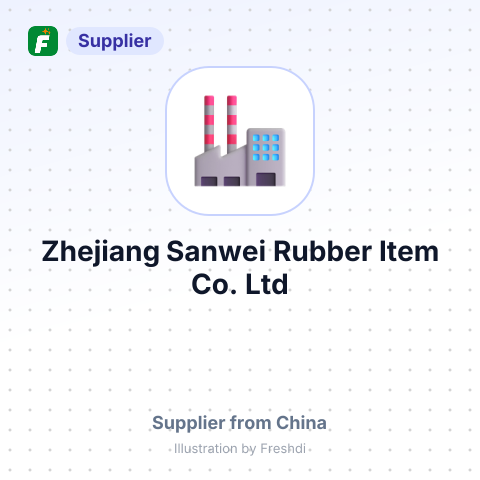 Zhejiang Sanwei Rubber Item Co. Ltd – summary card, no photo uploaded yet