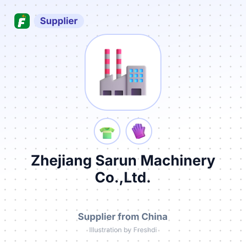 Zhejiang Sarun Machinery Co.,Ltd. – summary card, no photo uploaded yet