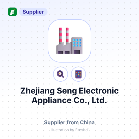 Zhejiang Seng Electronic Appliance Co., Ltd. – summary card, no photo uploaded yet