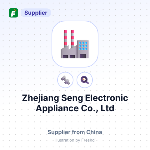 Zhejiang Seng Electronic Appliance Co., Ltd – summary card, no photo uploaded yet