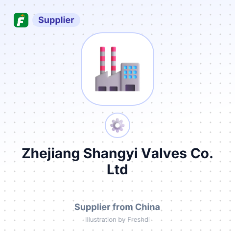 Zhejiang Shangyi Valves Co., Ltd – summary card, no photo uploaded yet