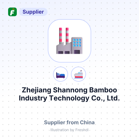 Zhejiang Shannong Bamboo Industry Technology Co., Ltd. – summary card, no photo uploaded yet
