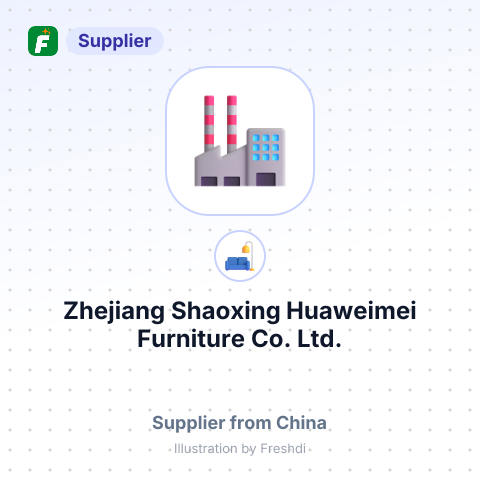 Zhejiang Shaoxing Huaweimei Furniture Co.,Ltd. – summary card, no photo uploaded yet
