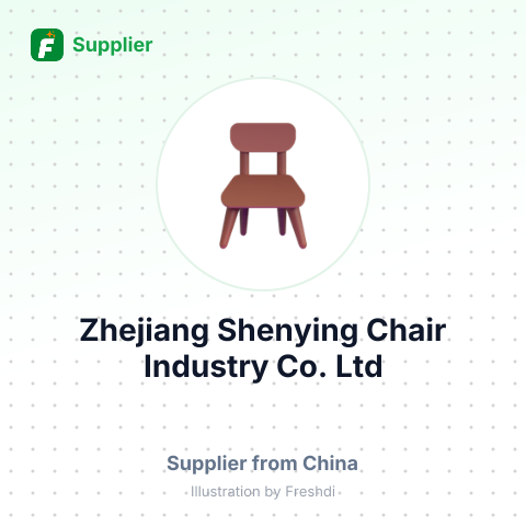 Zhejiang Shenying Chair Industry Co.,Ltd – summary card, no photo uploaded yet