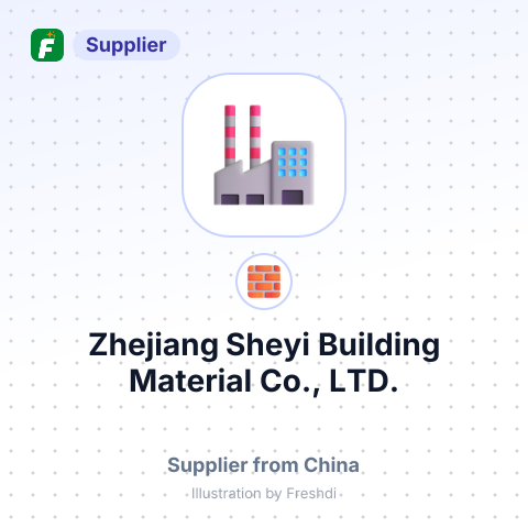 Zhejiang Sheyi Building Material Co., LTD. – summary card, no photo uploaded yet