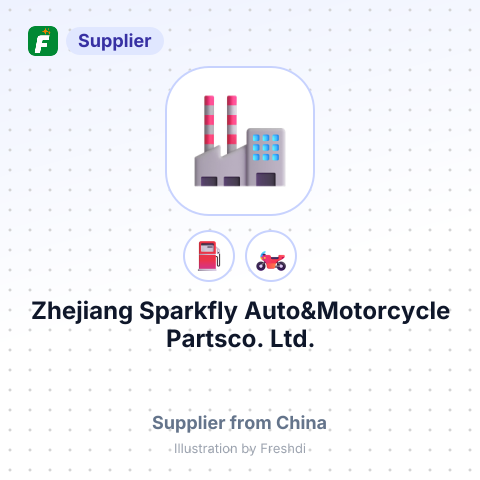 Zhejiang Sparkfly Auto&Motorcycle Partsco.,Ltd. – summary card, no photo uploaded yet