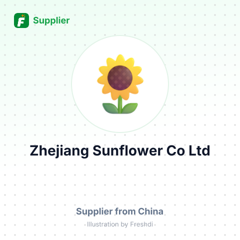 Zhejiang Sunflower Co;Ltd – summary card, no photo uploaded yet