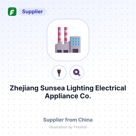 Zhejiang Sunsea Lighting Electrical Appliance Co.,Ltd – summary card, no photo uploaded yet