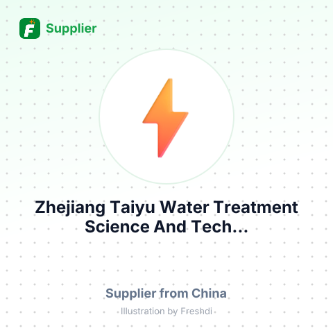 Zhejiang Taiyu Water Treatment Science And Tech... – summary card, no photo uploaded yet