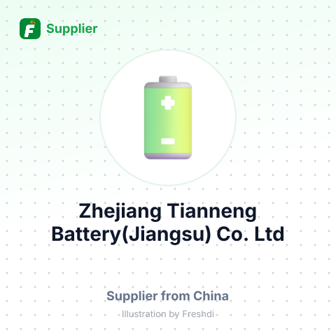 Zhejiang Tianneng Battery(Jiangsu) Co., Ltd – summary card, no photo uploaded yet