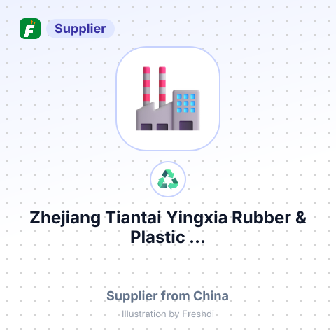 Zhejiang Tiantai Yingxia Rubber & Plastic ... – summary card, no photo uploaded yet