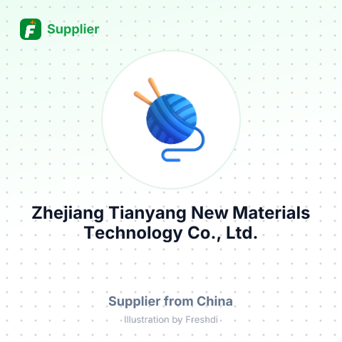 Zhejiang Tianyang New Materials Technology Co., Ltd. – summary card, no photo uploaded yet