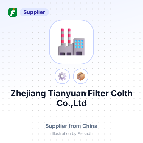 Zhejiang Tianyuan Filter Colth Co.,Ltd – summary card, no photo uploaded yet