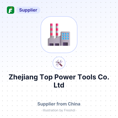 Zhejiang Top Power Tools Co., Ltd – summary card, no photo uploaded yet
