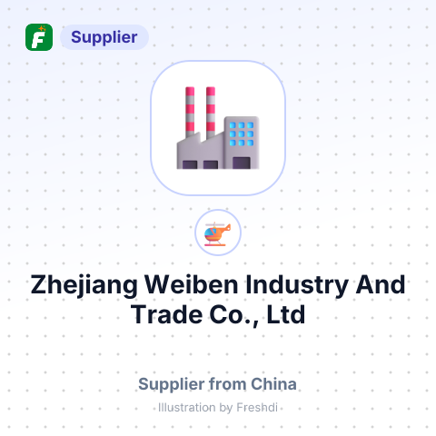 Zhejiang Weiben Industry And Trade Co., Ltd – summary card, no photo uploaded yet