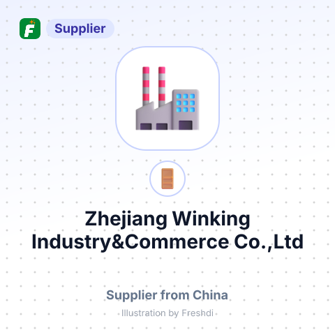 Zhejiang Winking Industry&Commerce Co.,Ltd – summary card, no photo uploaded yet