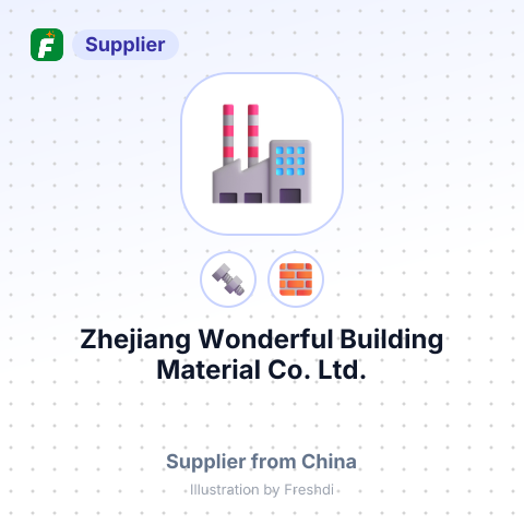 Zhejiang Wonderful Building Material Co., Ltd. – summary card, no photo uploaded yet