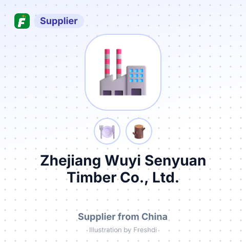 Zhejiang Wuyi Senyuan Timber Co., Ltd. – summary card, no photo uploaded yet