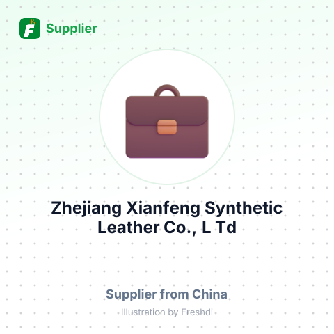 Zhejiang Xianfeng Synthetic Leather Co., L Td – summary card, no photo uploaded yet