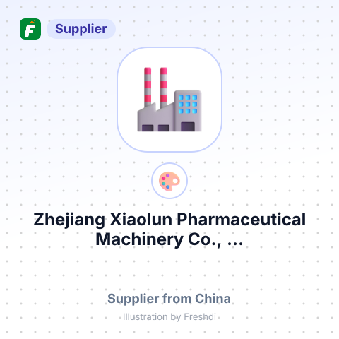 Zhejiang Xiaolun Pharmaceutical Machinery Co., ... – summary card, no photo uploaded yet