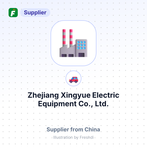 Zhejiang Xingyue Electric Equipment Co., Ltd. – summary card, no photo uploaded yet