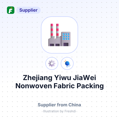 Zhejiang Yiwu JiaWei Nonwoven Fabric Packing Factory – summary card, no photo uploaded yet