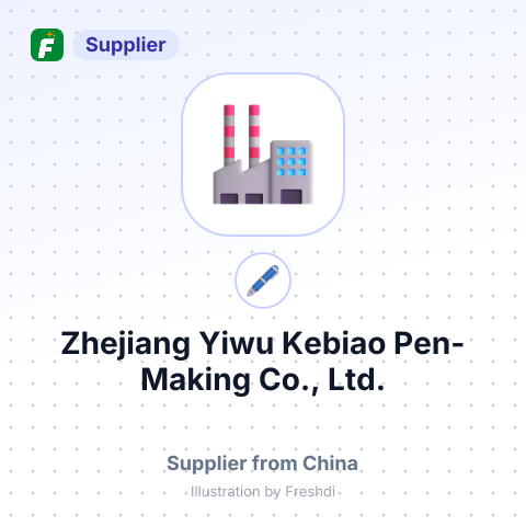 Zhejiang Yiwu Kebiao Pen-Making Co., Ltd. – summary card, no photo uploaded yet