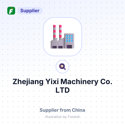Zhejiang Yixi Machinery Co. LTD – summary card, no photo uploaded yet