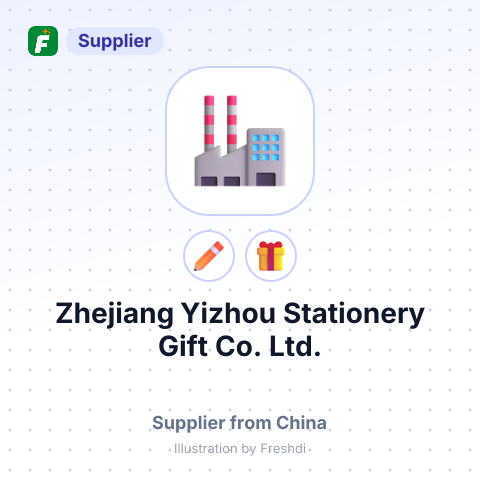 Zhejiang Yizhou Stationery Gift Co., Ltd. – summary card, no photo uploaded yet