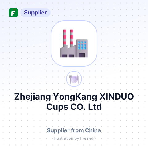 Zhejiang YongKang XINDUO Cups CO., Ltd – summary card, no photo uploaded yet
