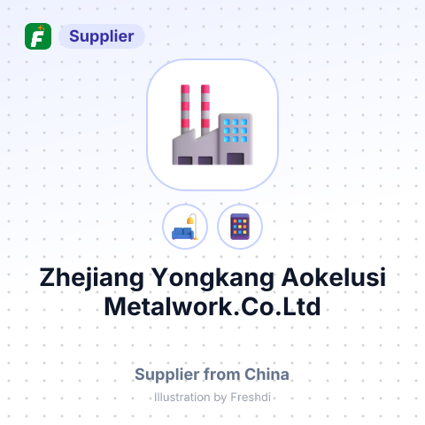 Zhejiang Yongkang Aokelusi Metalwork.Co.Ltd – summary card, no photo uploaded yet
