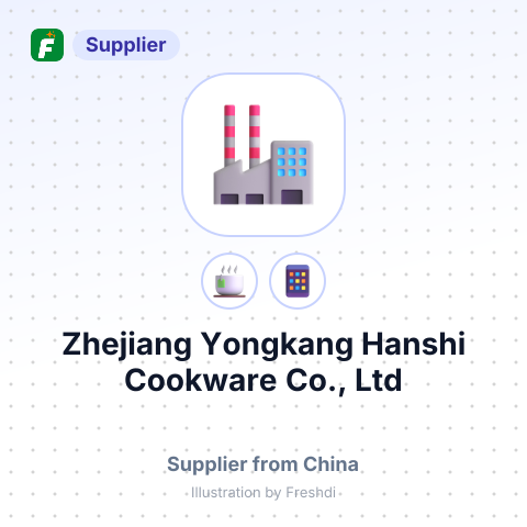 Zhejiang Yongkang Hanshi Cookware Co., Ltd – summary card, no photo uploaded yet