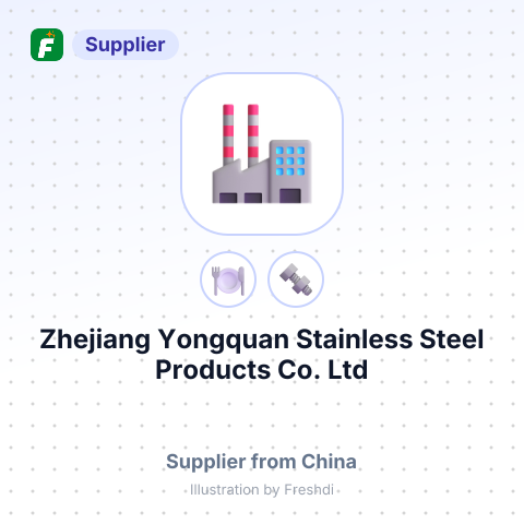 Zhejiang Yongquan Stainless Steel Products Co.,Ltd – summary card, no photo uploaded yet