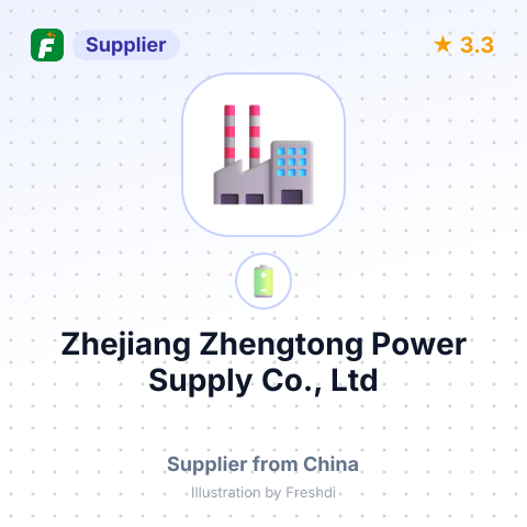 Zhejiang Zhengtong Power Supply Co., Ltd – summary card, no photo uploaded yet