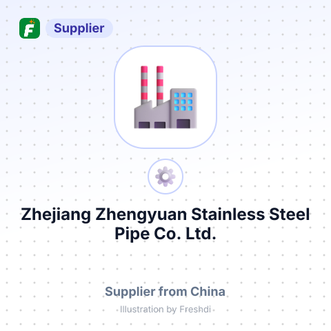 Zhejiang Zhengyuan Stainless Steel Pipe Co.,Ltd. – summary card, no photo uploaded yet