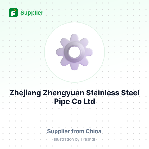 Zhejiang Zhengyuan Stainless Steel Pipe Co,Ltd – summary card, no photo uploaded yet