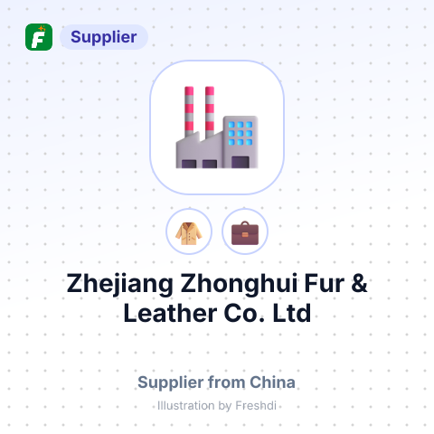 Zhejiang Zhonghui Fur & Leather Co.,Ltd – summary card, no photo uploaded yet