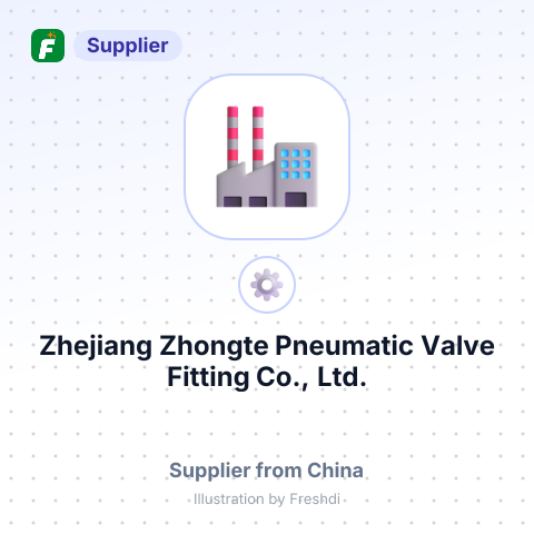 Zhejiang Zhongte Pneumatic Valve Fitting Co., Ltd. – summary card, no photo uploaded yet