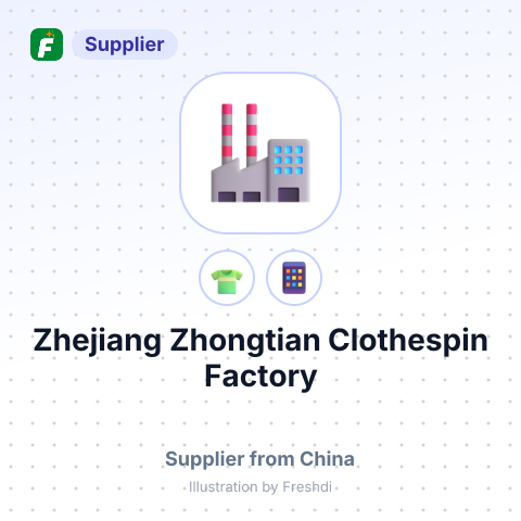 Zhejiang Zhongtian Clothespin Factory – summary card, no photo uploaded yet