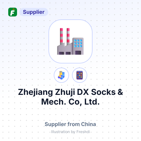 Zhejiang Zhuji DX Socks & Mech. Co, Ltd. – summary card, no photo uploaded yet