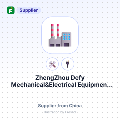 ZhengZhou Defy Mechanical&Electrical Equipment Co., Ltd – summary card, no photo uploaded yet