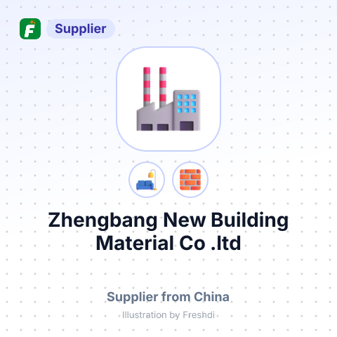 Zhengbang New Building Material Co, .ltd – summary card, no photo uploaded yet