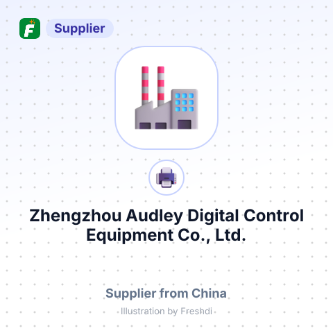 Zhengzhou Audley Digital Control Equipment Co., Ltd. – summary card, no photo uploaded yet