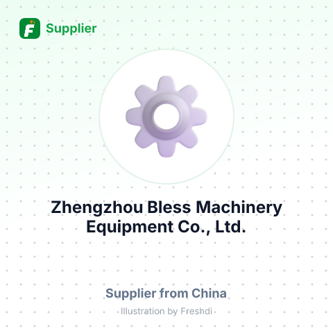 Zhengzhou Bless Machinery Equipment Co., Ltd. – summary card, no photo uploaded yet